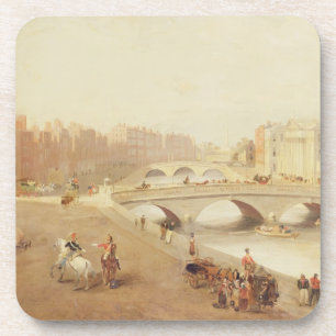 T34018 der Fluss Liffey und die Gerichte, Dublin Untersetzer