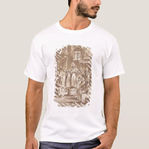 T34029 ein Quäker-Gebetstreffen (Stift u. Tinte T-Shirt