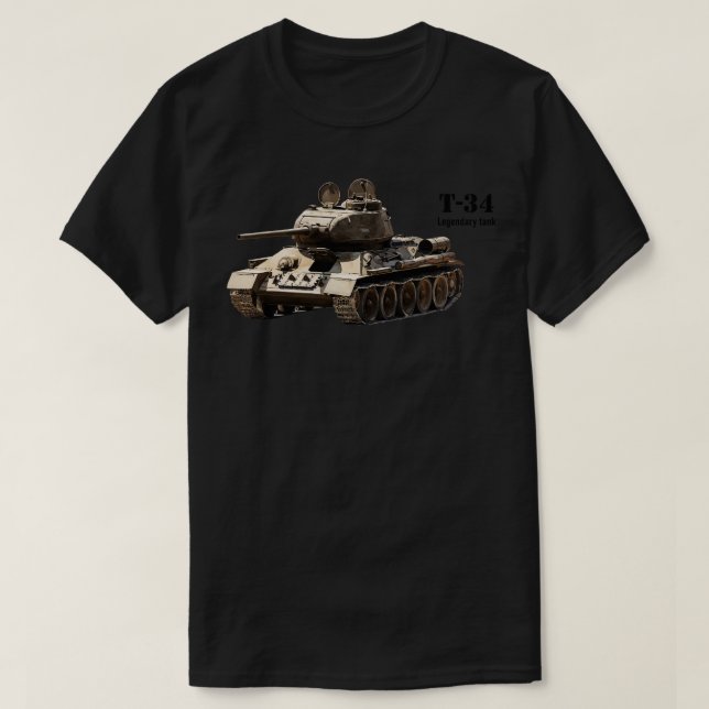 T34 1 T-Shirt (Design vorne)