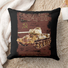 T-34-85 sowjetische Gewerkschaft Mitteltank des Zw Kissen