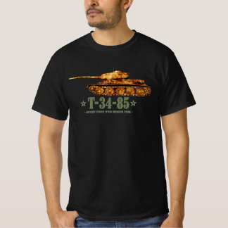 T-34-85 Weltkrieg Zweite sowjetische Mitteltank Zw T-Shirt
