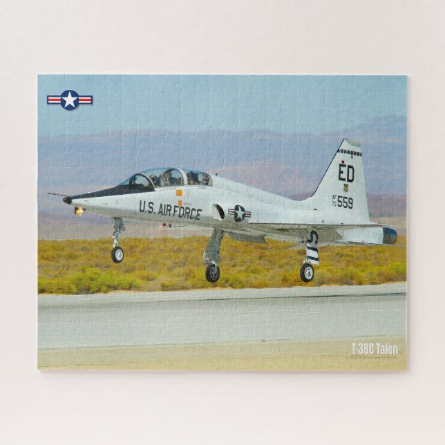 T-38C TALON (16x20 Zoll) (Horizontal)