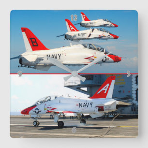 T-45C GOSHAWK QUADRATISCHE WANDUHR