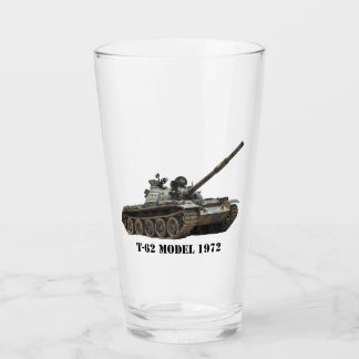 T-62 Modèle 1972 Verre à pinte de char de combat p