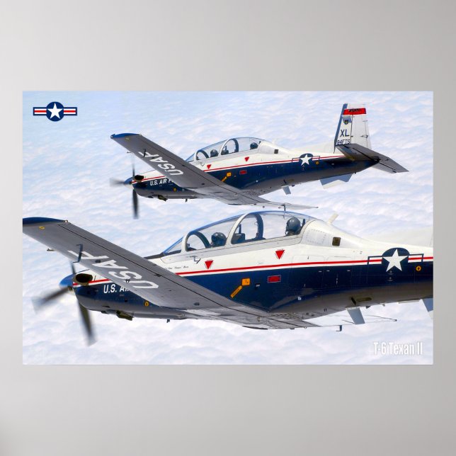 T-6A TEXAN II POSTER (Vorne)