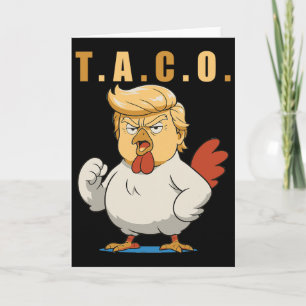 T.a.c.o. Trump Ist Ein Taco  Karte