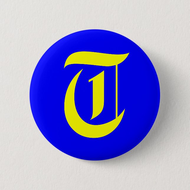 T - ALTES ENGLISCH BUTTON (Vorderseite)