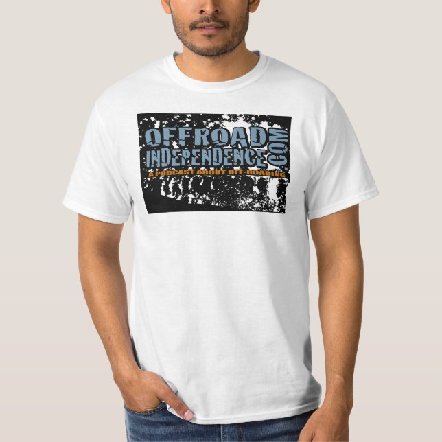 T-Bahn Off-roand Unabhängigkeit T-Shirt (Vorderseite)