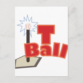 T-Ball Postkarte