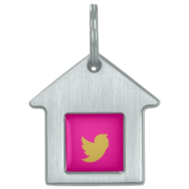 T BIRD PET TAG TIERMARKE (Vorderseite)