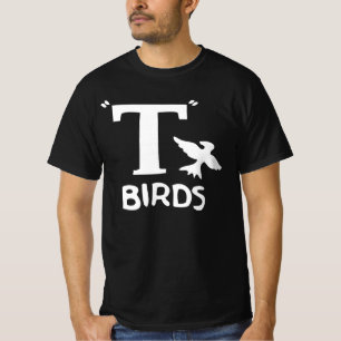 T Birds design sur un t-shirt