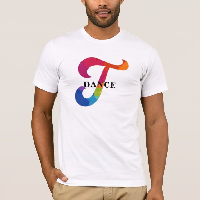 T Dance Herren Basic Pride T-Shirt Shirt (Vorderseite)