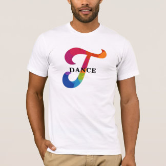 T Dance T-Shirt de base pour hommes Fierté Chemise