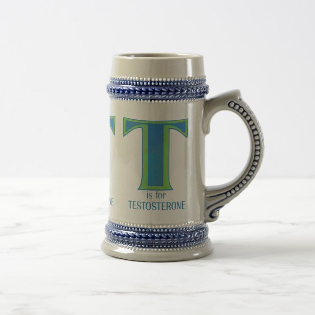 T est pour des tasses de testostérone (Droite)