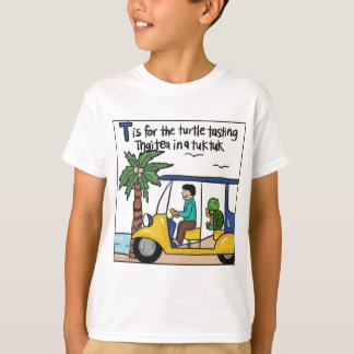 T est pour Thé thaïlandais T-shirt pour enfants