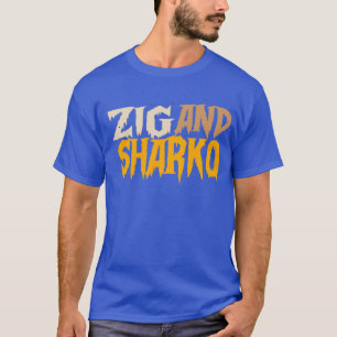 T für alle Liebhaber Zickzack und Hai Geschenk für T-Shirt
