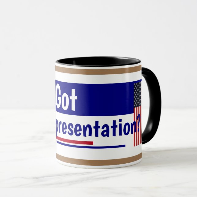 T für Trump Got Vertretung Kaffeezubereitung Tasse (VorderseiteRechts)