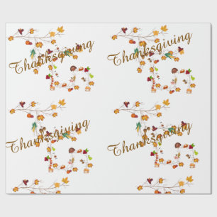 T & G - Erntedank Geschenkwrappers Geschenkpapier