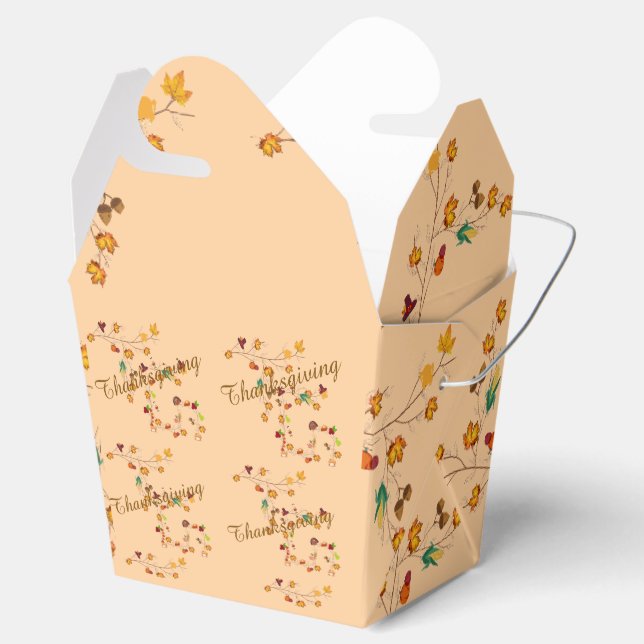 T & G - Erntedank Geschenkwrappers Geschenkschachtel (Geöffnet)