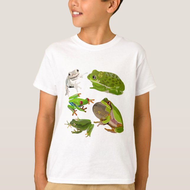 T ist für Baum Frog T-Shirt (Vorderseite)
