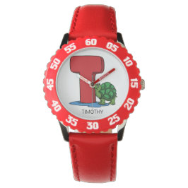 T ist für ___ individuelle Name Kid's Armbanduhr
