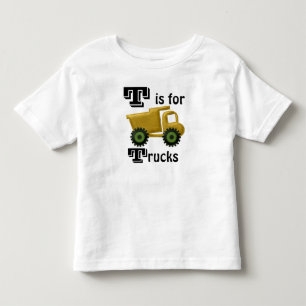 T ist für LKW-Kleinkind-T - Shirt