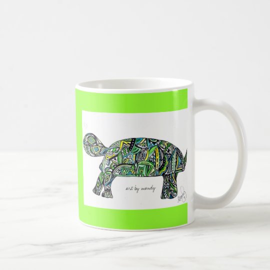 t ist für Schildkröte Kaffeetasse