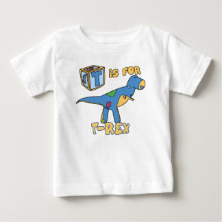 T ist für T-Rex Baby-T - Shirt