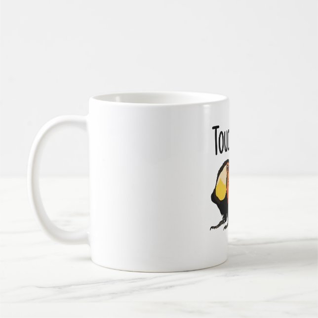 T ist für Toucan Kaffeetasse (Links)