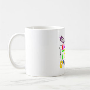 T ist für Training Team Kaffeetasse