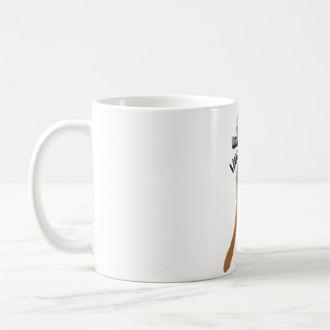T ist für Tree Kangaroo Kaffeetasse (Links)