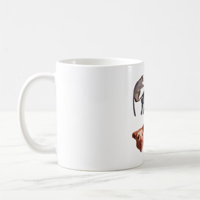 T ist für Tree Kangaroo Kaffeetasse (Links)