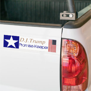 T ist für Trump "Keeper-Autoaufkleber" Autoaufkleber
