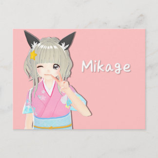 t_mikage postcard[Wink]/ミカゲポストカード[Wink] ポストカード Postkarte