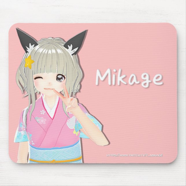 t_mikkadpad]/ミ ゲ ウ ススドド[Wink] ウ Mousepad (Vorne)