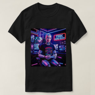 T.R.K FUTURISTISCHER CYBER-ROBOTIK-SPIELERAUM T-Shirt