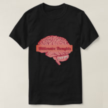 T.R.K MILLIONÄR GEDANKEN BASIC FIT T-SHIRT