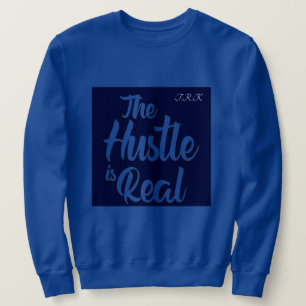 T.R.K ROYAL BLEU HUSTLE EST VRAI T-SHIRTS EN MOUSS