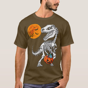 T Re Dinosaur Knochen Halloween Kostüm Skeleton Sc T-Shirt