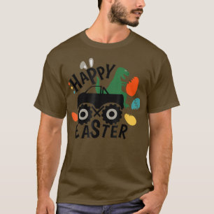T Re Happy Ostermonster Truck Boys Ostereier T-Shirt
