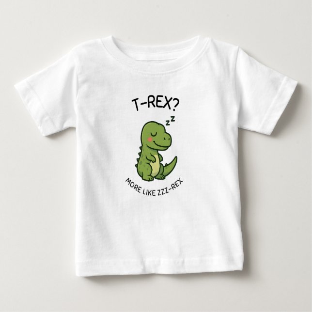 T-Rex ähnlich ZZ-Rex Baby T-shirt (Vorderseite)