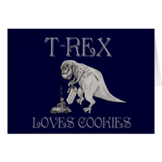 T-Rex aime des biscuits