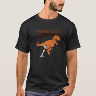 T Rex Amputee Joke Leg Prothese Dinosaurier für ei T-Shirt