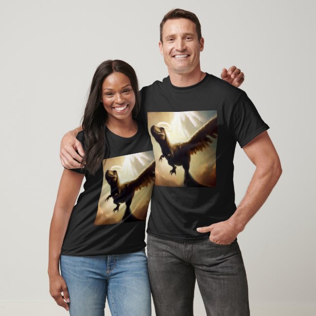 T Rex Angel T-Shirt (Unisex)