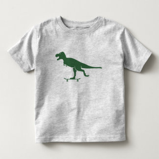 T Rex auf einem Skateboard-Shirt Kleinkind T-shirt