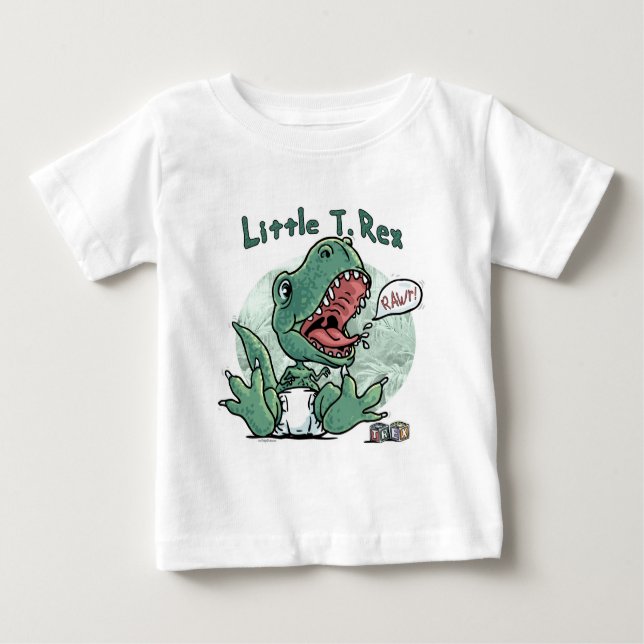 T Rex Baby T-shirt (Vorderseite)