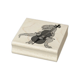 T-Rex-Bass Gummistempel