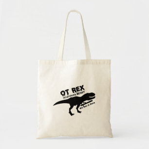 T-Rex Beschäftigungstherapie-lustiges Geschenk f Tragetasche