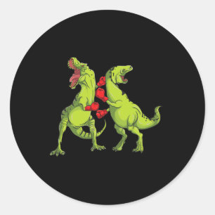T-Rex-Boxen  Runder Aufkleber