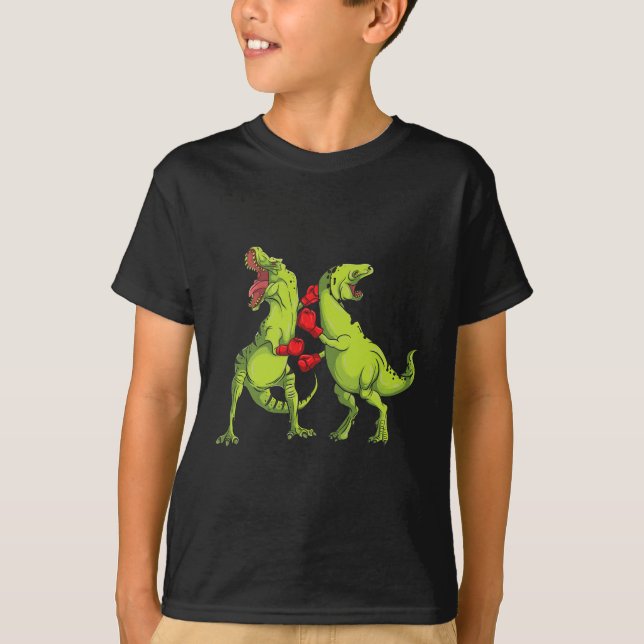T-Rex-Boxen  T-Shirt (Vorderseite)